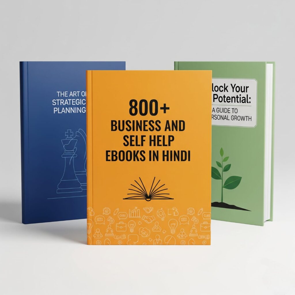 800+ BUSINESS & SELF-HELP EBOOKS IN HINDI